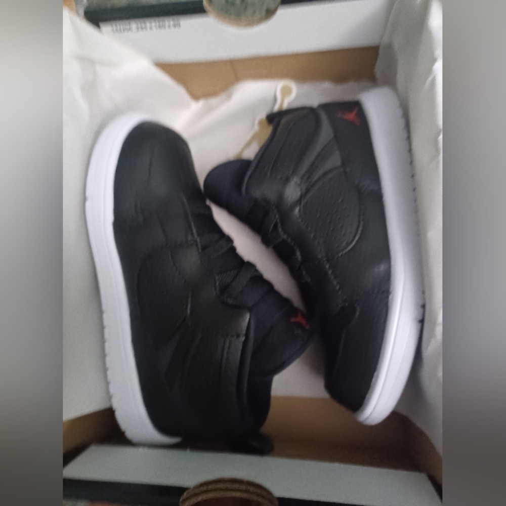 Jordan's Black Sneakers
